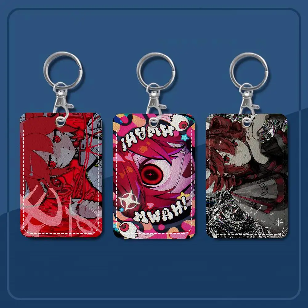 vocaloid-teto-singer-girl-material-de-escritorio-porta-cartoes-de-credito-e-identidade-para-homens-e-mulheres-porta-credenciais-para-estudantes