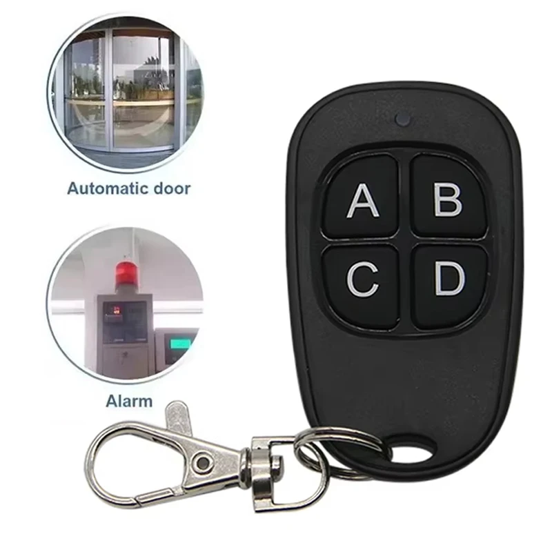 433MHz Remote Control Copy Code 4 Key Wireless Transmitter Duplicator Clone For Electric Garage Gate Door Opener Opener Clone