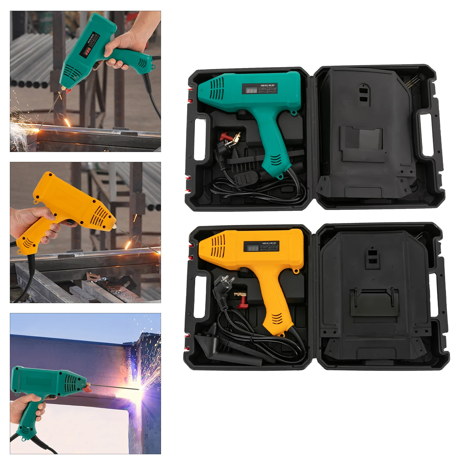 3000W 휴대용 용접기, 가정용 휴대용 디지털 용접기 총, 고정밀 고효율 용접 장비