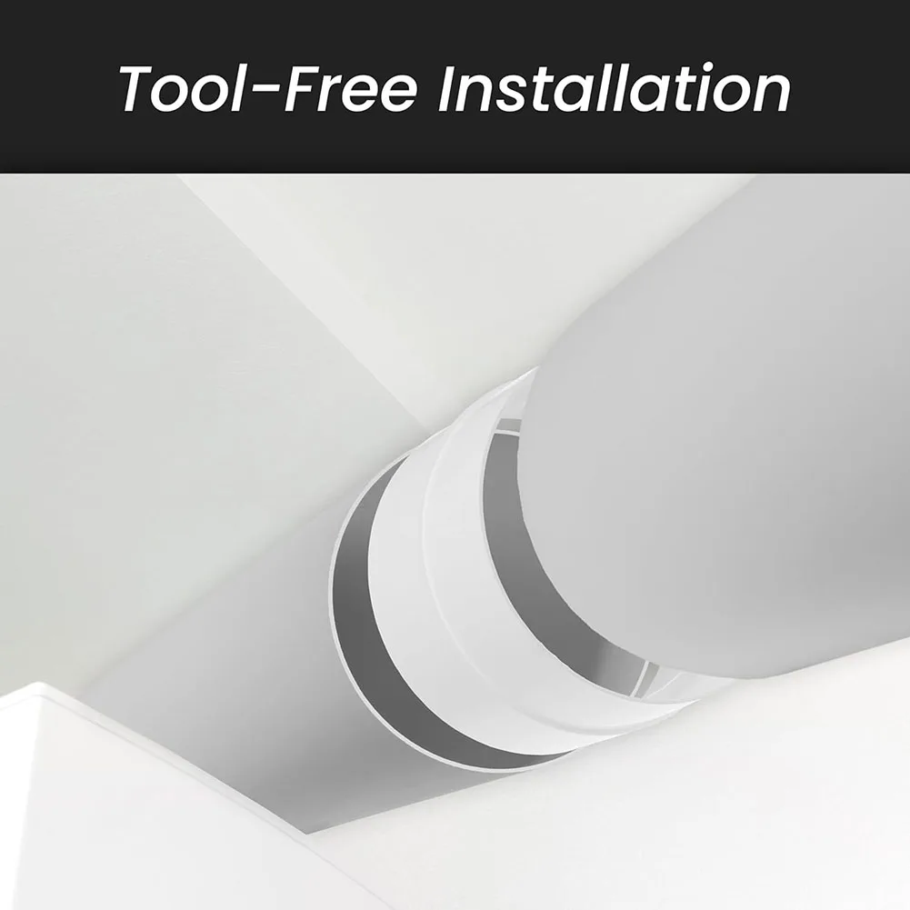 

Dryer Vent Applications Backflow Preventer Noise Backflow Blocker 4 Inch 100 Mm Diameter Convenient DIY Installation