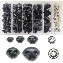 Craft Noses Black Dog Safety Noses Doll Teddy Bear Nose Doll Making Accessories False Puppy Nose for Making Toys Amigurumi