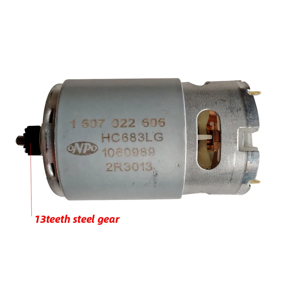 Ersatzmotor Für GSR 14.4-2-li & PSR14.4li-2 – 14,4 V, 13 Zähne, Metallanker (Teil 1607022606)