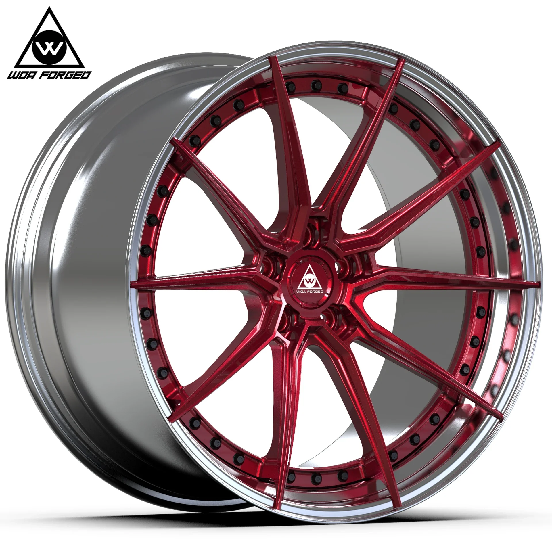 High Quality Control Forged Wheel Aluminium 5X120 5*112 5*130 Forged Wheels For Luxury Cars