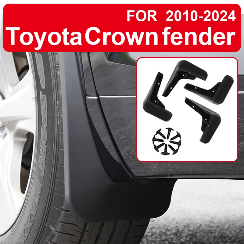 

For Toyota Crown Fender 2010-2024 Special Car Front And Rear Mudguards Accessories Modification