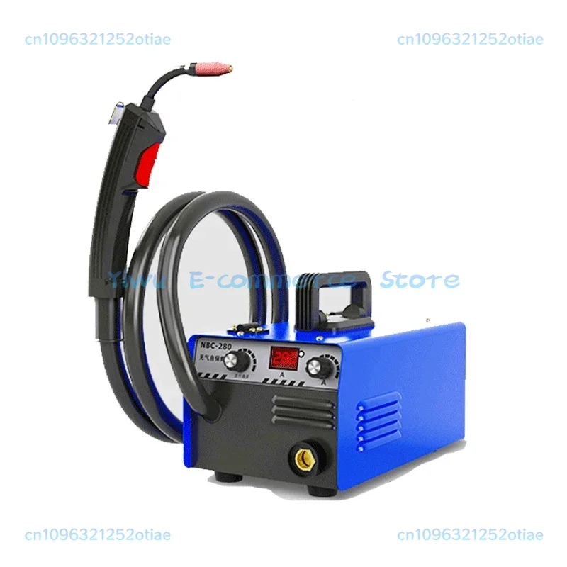 

Небольшой лазерный ручной сварочный аппарат, мини-защита от газа, маленькая защита от углекислого газа NBC-280, 2,2 м, встроенный сварочный пистолет