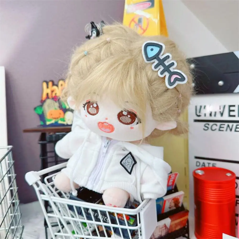 

Высококачественные толстовки ручной работы, 2 цвета, с шляпой, пальто, модная одежда, хлопковые куклы 10/20 см/1/12 кукол BJD