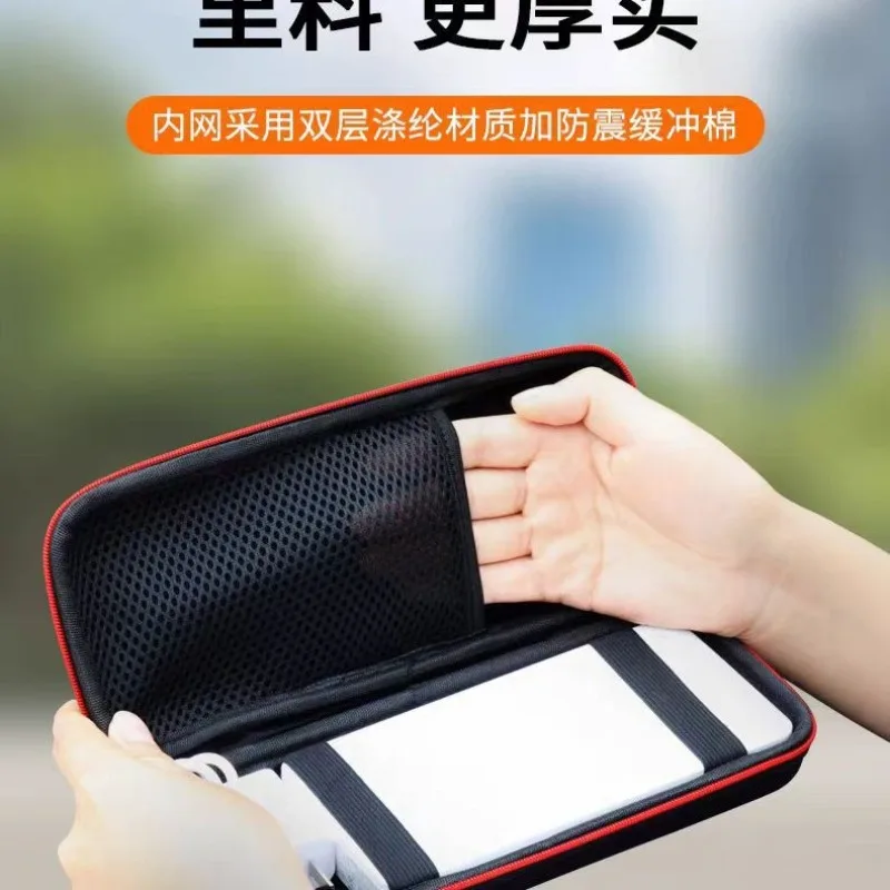 Shock-proof Bag, Anti-drop Eva Hard Disk Storage Bag, Pressure-resistant Mobile Power Box, Square Zipper Box
