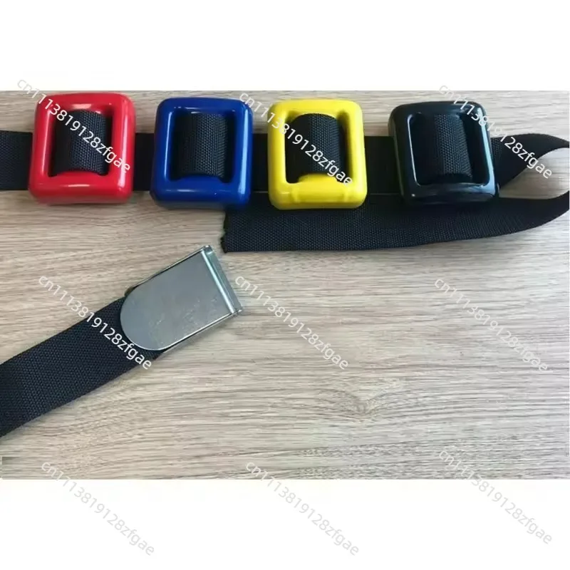 Diving lead block, plastic diving counterweight lead 2KG glued diving weighted lead