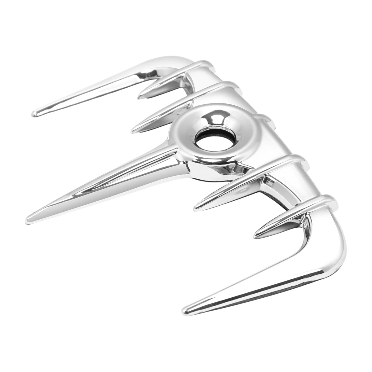 Motorcycle Claw Cover Gas Tank Door Trim Chrome Gas Cap Lid Decorative Accessories For Honda Goldwing GL1800 2001-2010 3