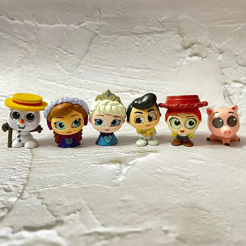 5 pçs/set Random Doorables Olhos de Vidro Caixa Cega Colecionáveis Bonecas Raras Estatuetas Figuras de Ação Dos Desenhos Animados Crianças Presentes de Aniversário