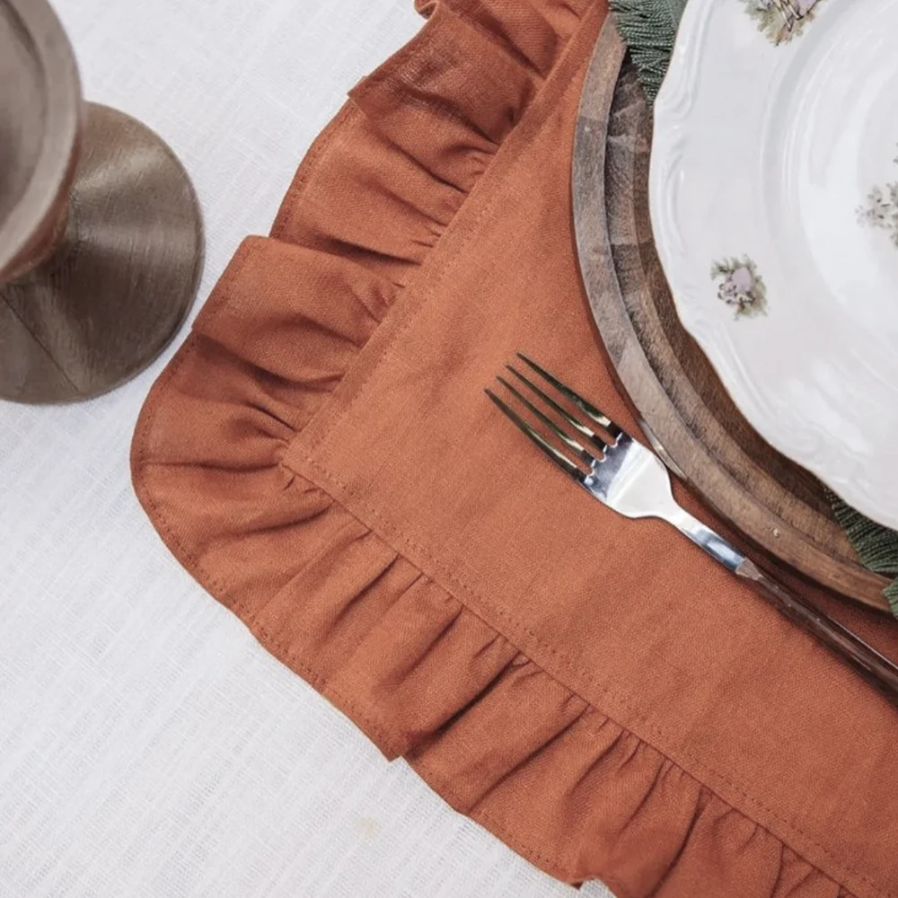 Set of 6 100% Linen Napkins We - Linen Napkin Set recension och pris