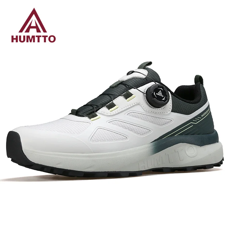 HUMTTO Running Shoes for Men Breathable Men's Sports Shoes Cushioning Black Casual Sneakers Man Luxury Designer Tennis Trainers