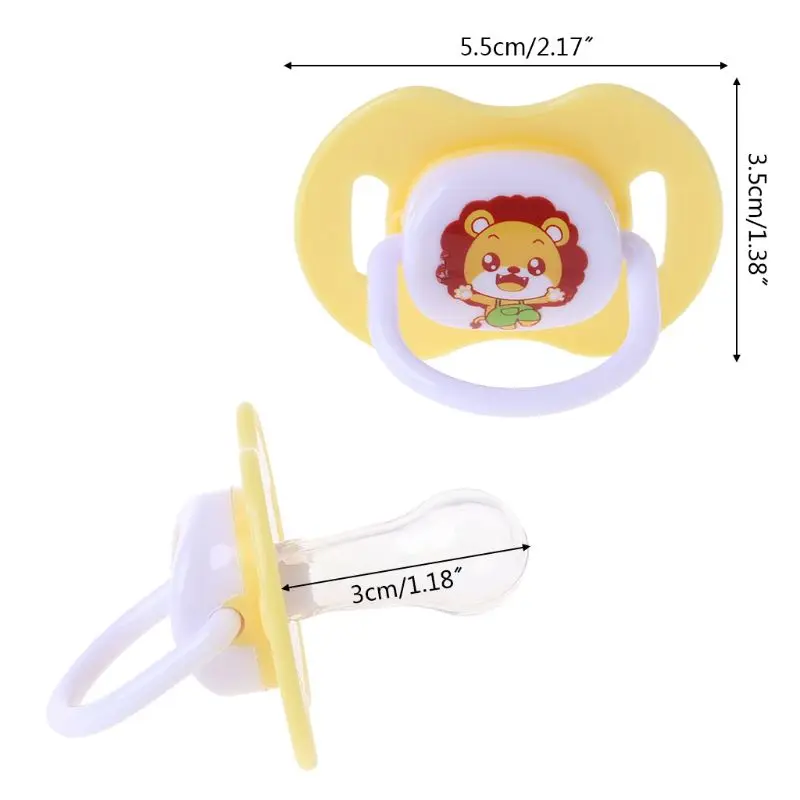 Pacifier Newborn Nipples Food-grade Silicone Pacifier Orthodontic Soother