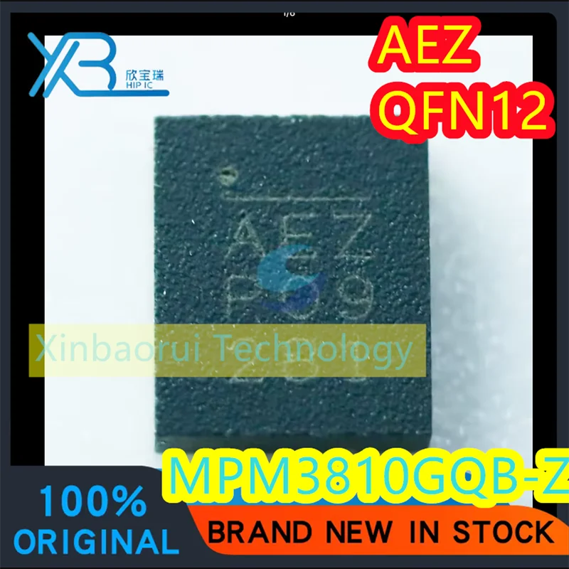 

(5/20pieces) MPM3810GQB-Z MPM3810 Parts Mark AEZ QFN12 Power Management Chip Brand New Original Electronics