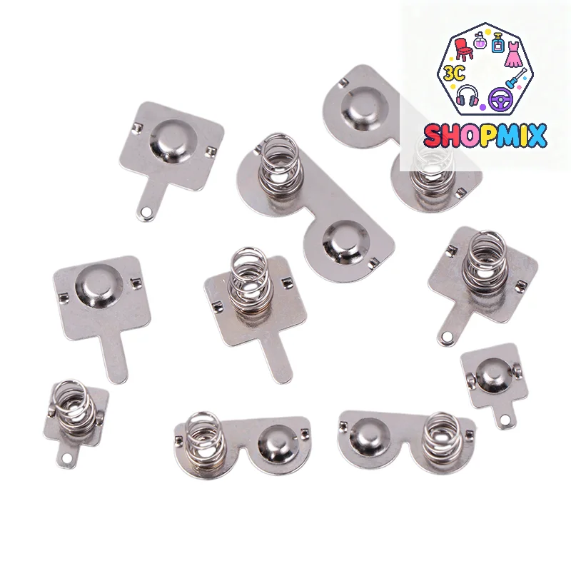 20PCS DIY Toy Remote Control Accessories Spring Sheet AA/AAA Contact Sheet Battery Box Positive And Negative Sheets