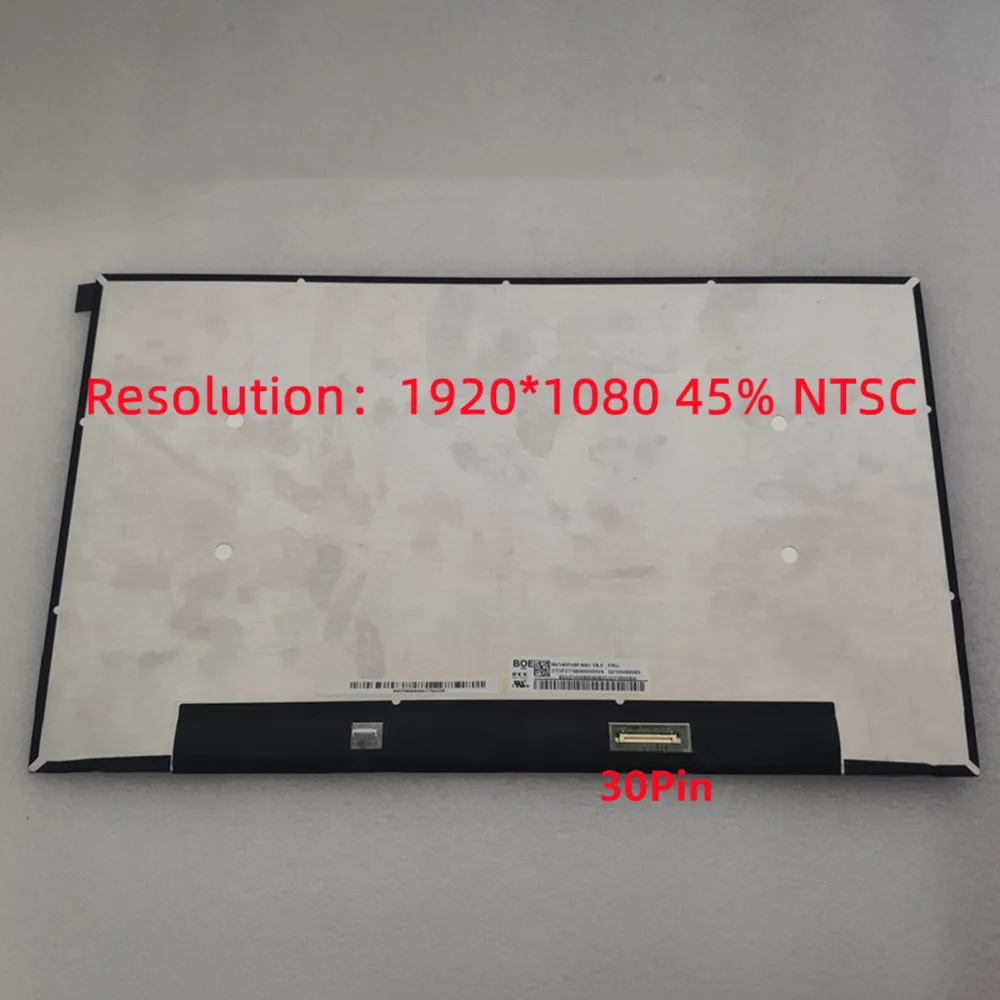 Imagem -03 - Laptop Lcd Wled Display Edp 30 Pinos Painel Fino Fhd 1920*1080 B140han03.2 Nv140fhm N63 N4u Nv140fhm-n63 V8.1 N140hca E5c 14.0