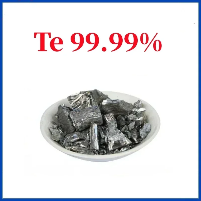 

Metal Material High Purity Tellurium Block, Tellurium Element, Te99.999% Special For Scientific Experiments