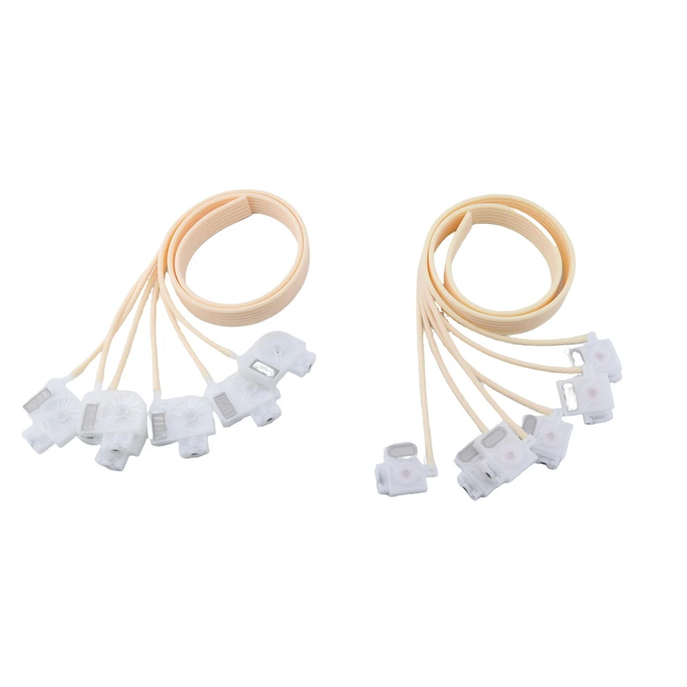 أنبوب حبر طابعة سيليكون ناعم مع المثبط 6 صفوف نظام كيبك أنبوبة لينة سيليكون مرنة ل L18050 ET8550 18100 #4