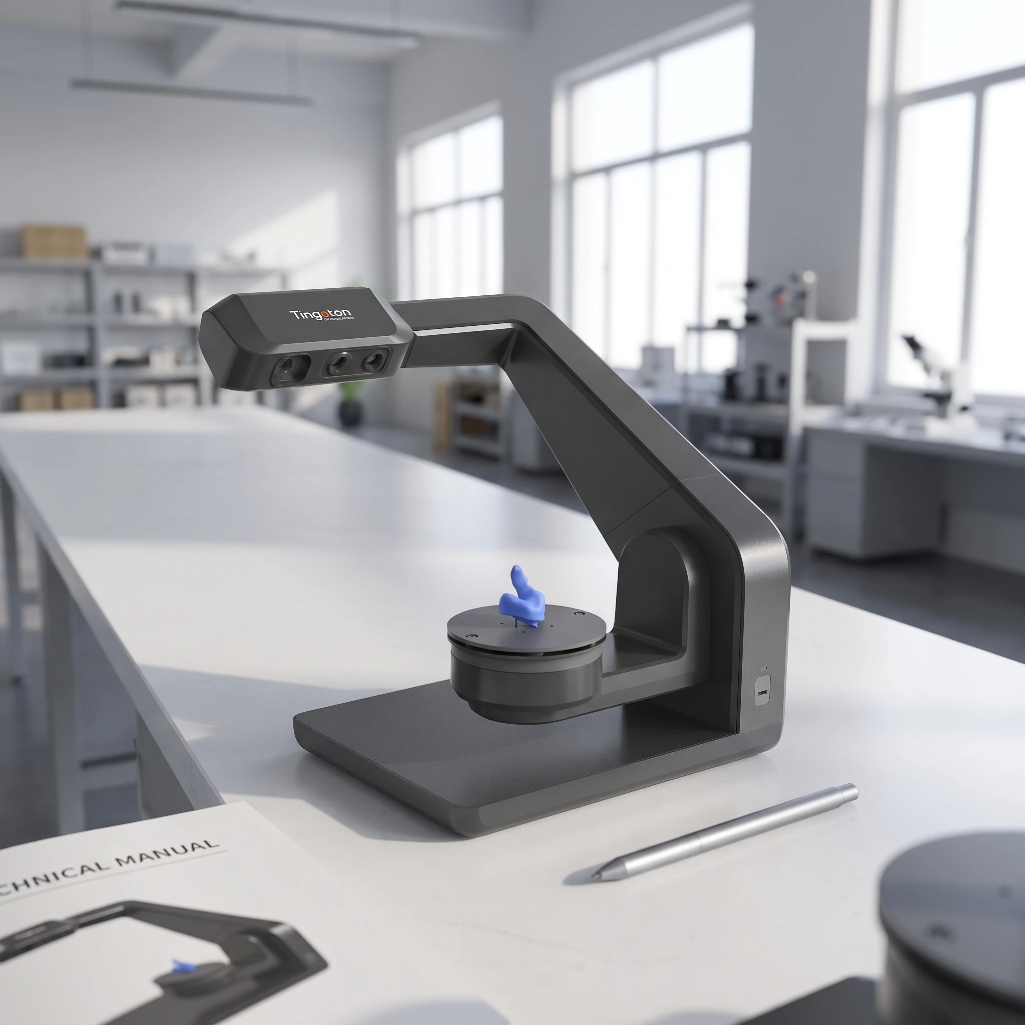 3D Texture Scan Blue Light Ear Molds Scanner Data-Accurate 3D Ear Sample Scanner Ear & Hearing Products