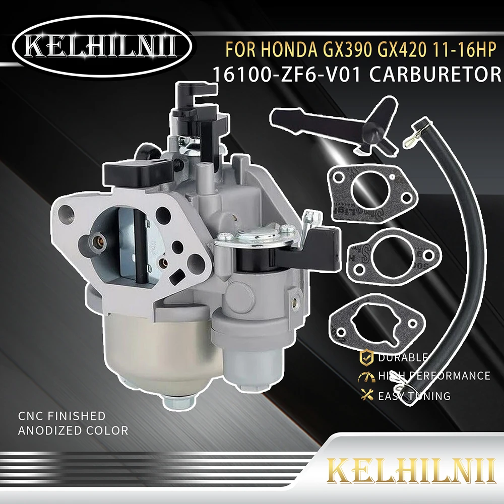 16100-Z5T-901 Carburetor For Honda GX340 GX390 GX420 11HP 13HP 16HP OE 16100-ZF6-V01 Carb