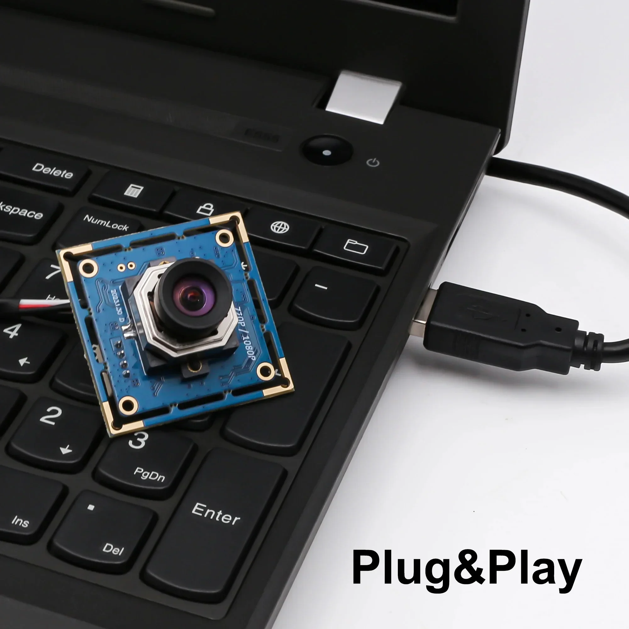 ELP 2MP Autofocus USB Camera Module 100degree Wide Angle Lens 30/60/120FPS High Speed USB Webcam for Robot/Machine Vision