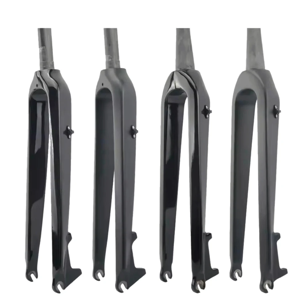 

Bicycle Fork MTB Bike Forks Carbon Front Fork 26er 27.5er 29er Mountain Bicycle Fork QR 9*10mm Disc Brake 3K Glossy or Matte