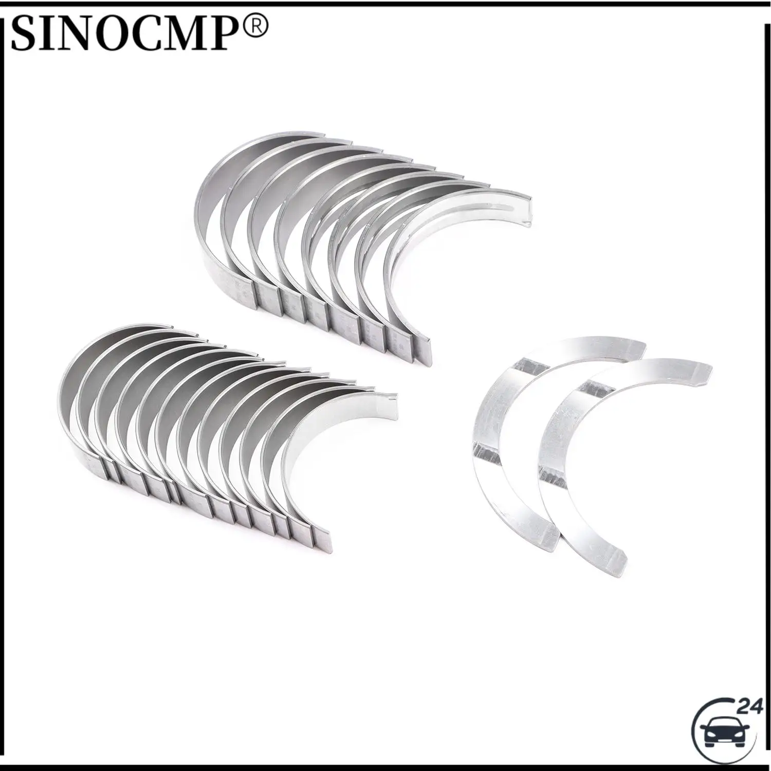 

Con Rod & Crankshaft Main Bearing Set For 2011-2019 Hyundai Kia G6DH 3.3 23060-3C744 21020-3C300 23060-3C704 21020-3C310