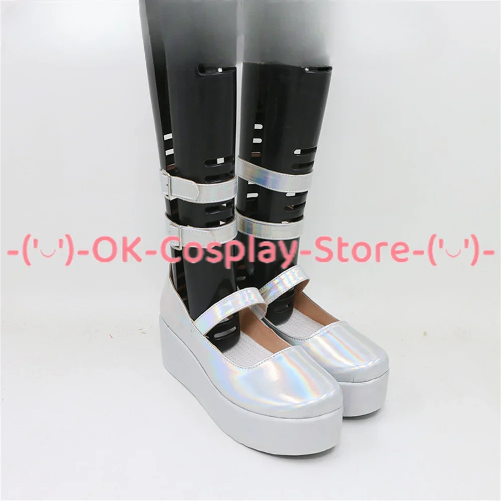 [Customized] NEEDY GIRL OVERDOSE KAngel Hardcore Ver Cosplay Shoes Anime Roleplay Prop Halloween Carnival Party PU Leather Boots
