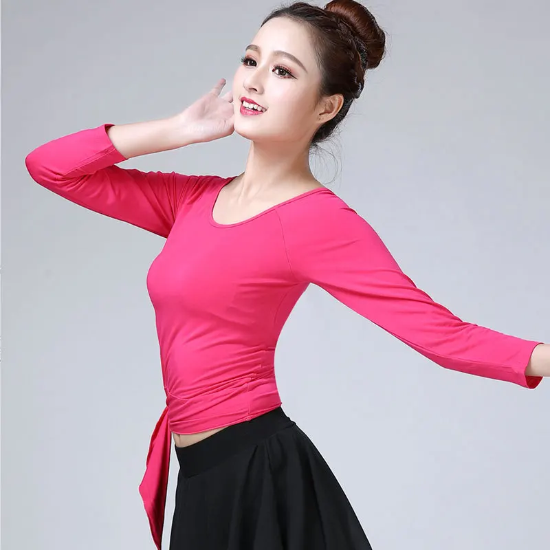 Modern Dance Clothes, Tops, Women's Belly Dance Performance Clothes, Body Training Performance Clothes, Latin Dance Clothes.