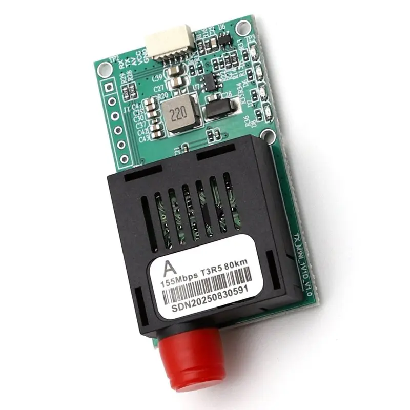 Smart Portable TTL 80KM Optical Transceiver Module FC Port CRSF/UART/SUBS Support Optical Terminal Equipment