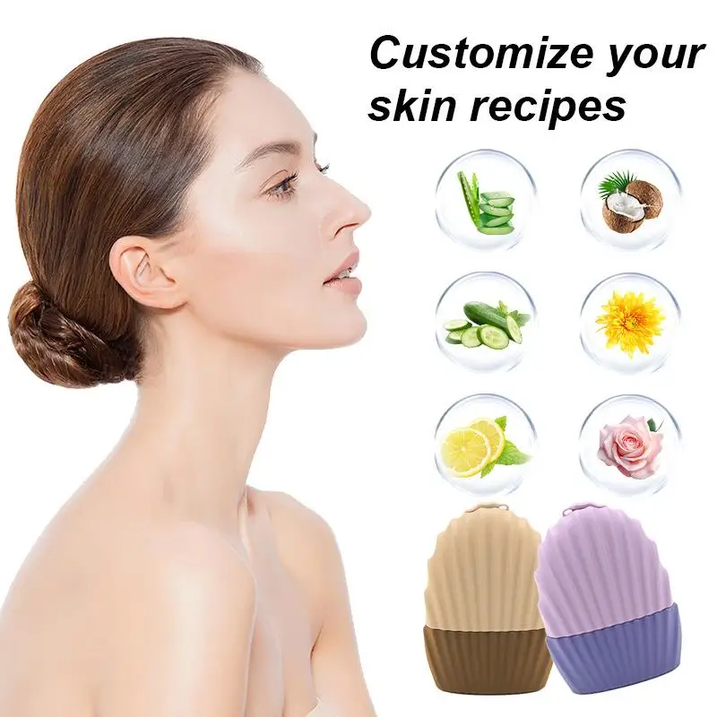 Silicone Ice Facial Roller Face Lifting Contouring Tools Trays Globe Balls Eye Massager Beauty Skin Care