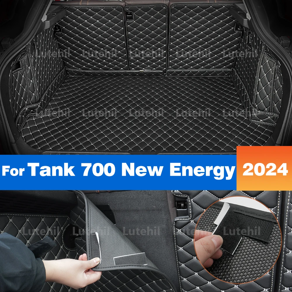 

Cargo Liner For Tank 700 New Energy 2024 Accessories All Weather Trunk Mat Carpet with Backrest Protectors Cargo Mat
