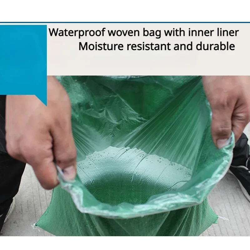 Double Layer Waterproof Woven Bag with Inner Lining Thickened Lined Large Capacity Storage Bag Express Luggage Moving Bags