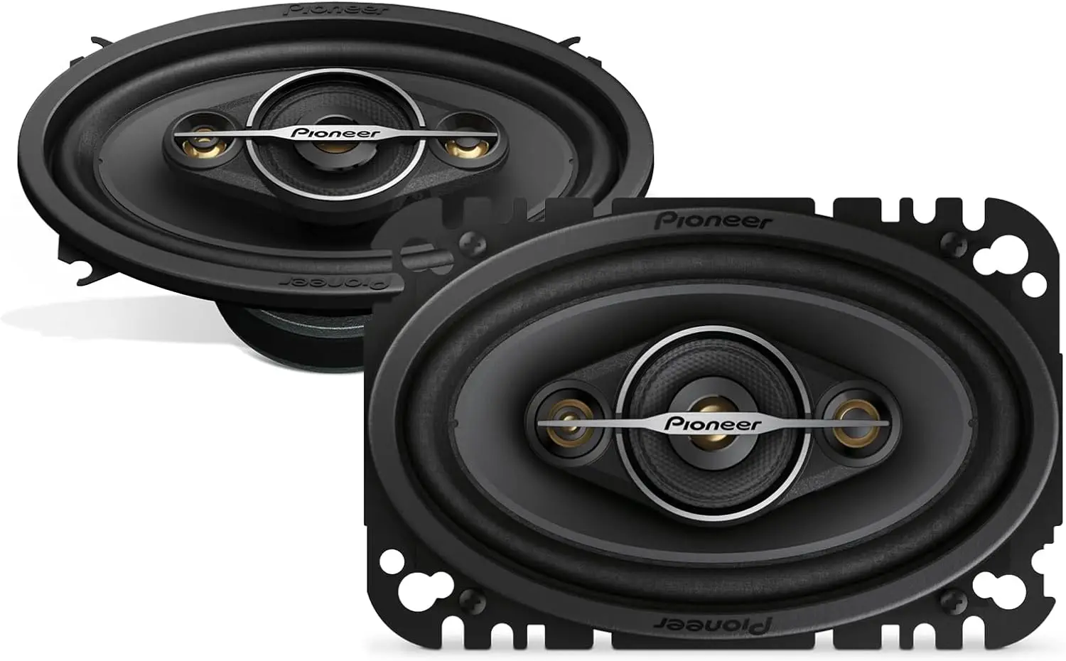 

4" x 6" 4-Way Car Speakers Pair - 210W Max, Balanced Sound with Enhanced Bass and Smooth Treble for Great Stock Replacement