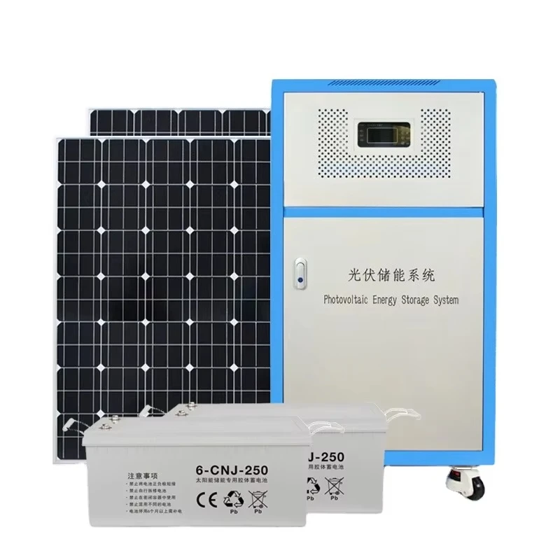 3000 Watt Built-in Battery Mppt  Solar Panel System Flexible Solar Panel  with Remote Control