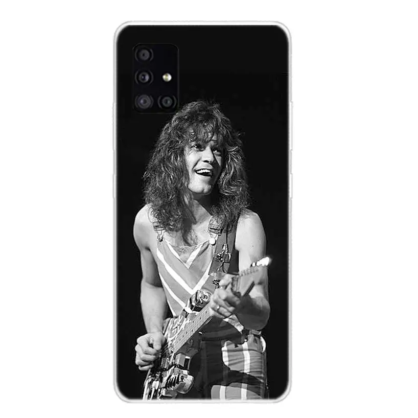 Eddie Van Halen Graphic Guitar For Samsung Galaxy A15 A14 A13 A12 A55 A54 A53 A52 Phone Case A32 A35 A34 A33 A25 A24 A23 A22 A04