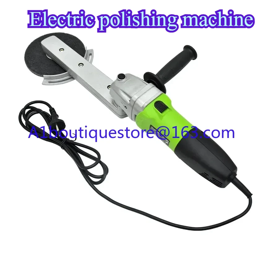 800W Açı Parlatıcı Ayarlanabilir Hız Uzun Kol Fileto Kaynak Öğütücü Köşe Zımpara Parlatıcı Metal İşleme Taşlama Makinesi