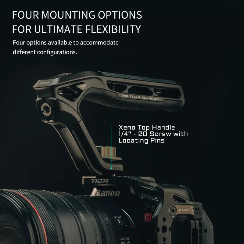 TILTA Xeno Top Handle TA-XTH compatible withSony FX3 FX30 Camera Cage ACCESSORIES Cold Shoe 1/4