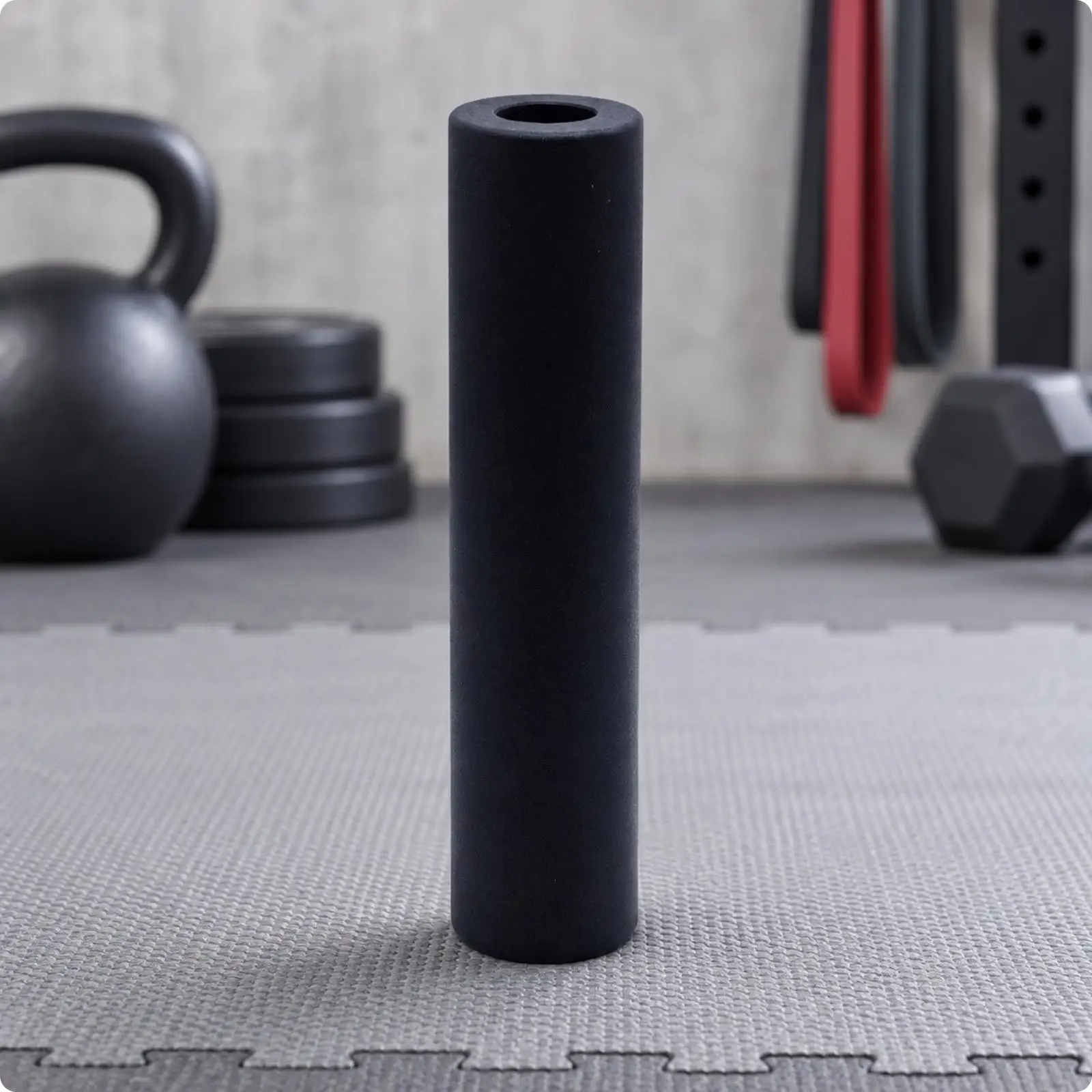 Cylindrical Weight Disc Sleeve Smooth Weight Disc Loading Sleeve Practical Fitness Equipment Component for Strength Training,