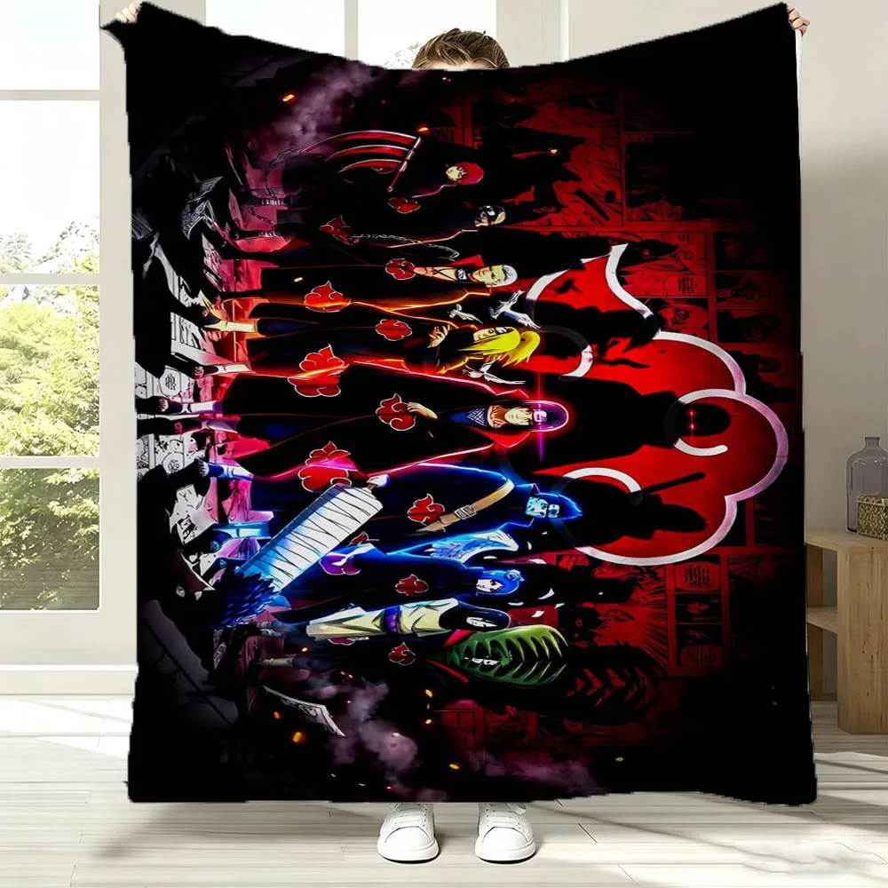 Manga N-Naruto Uchiha Itachi Anime 3D Flannel Blanket Soft Throw Blanket Art For Home Decor Bedroom Bed Sofa Picnic Fan Gifts view 5