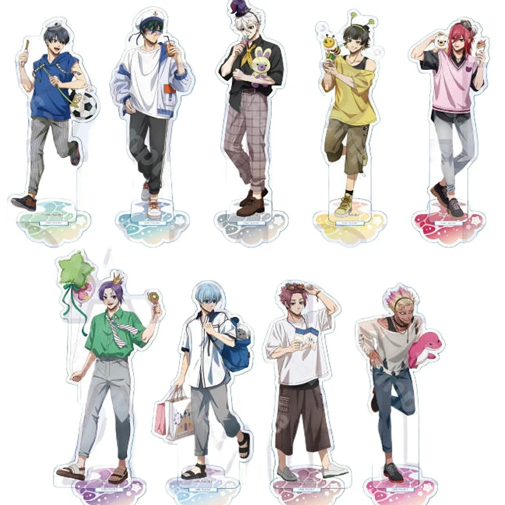 Park Theme Animation Lsagi Yoichi Jingo Raichi Nagi Seishiro Acrylfigur Standmodell Tischdekoration Schreibtisch