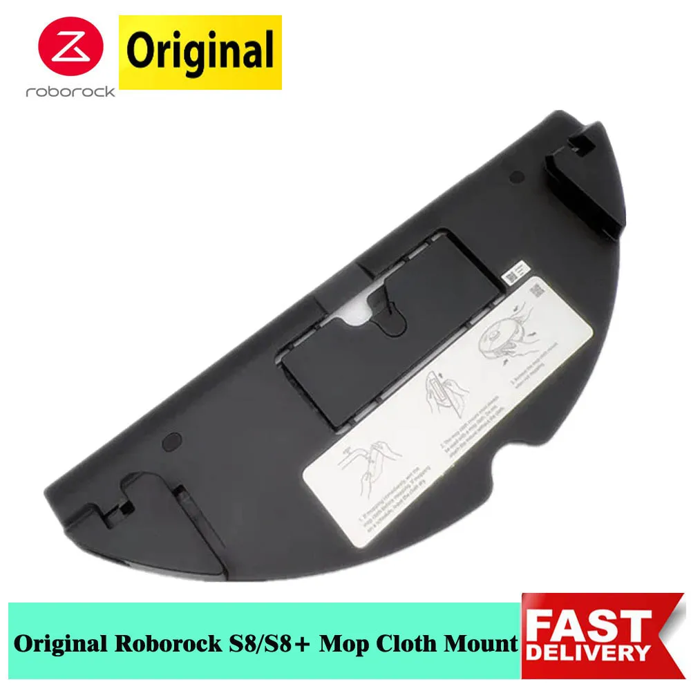 Original Ultron-Mop Cloth Mount Holder Accessories For Roborock S8 / S8+ Robort Vacuum Cleaner Mop Cloth Vibra Board Spare Parts