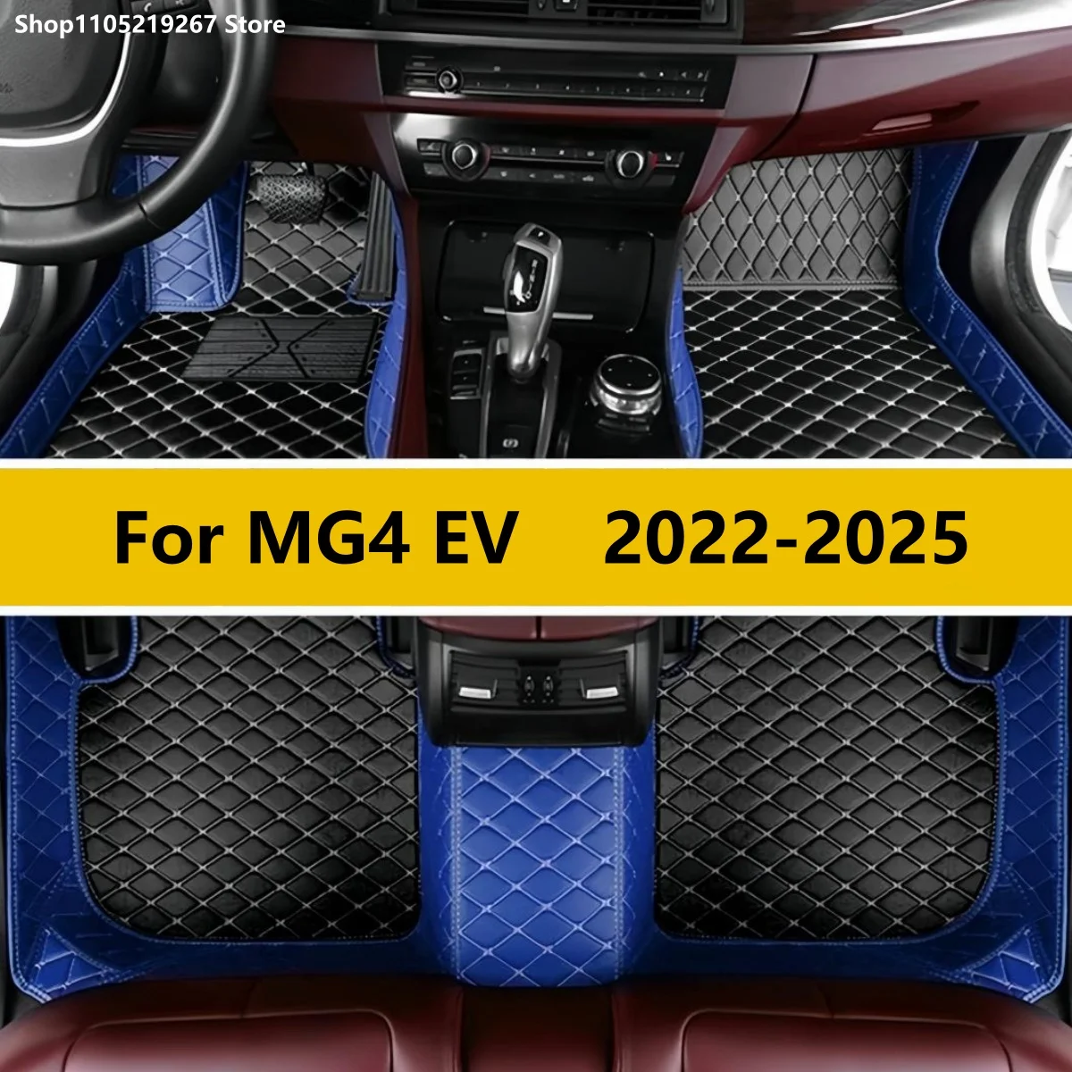 

Auto Carpets Pads Fit For MG4 EV 2022 2023 2024 2025 Floor Mat Car Mat Accessories Interior