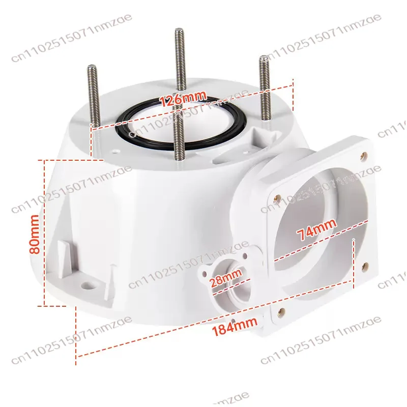 Horizontal Toilet Base Universal Toilet Bottom Bracket Replacement Toilet Base Accessory