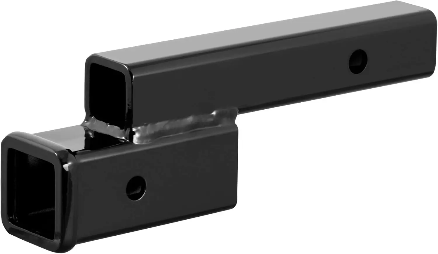 

2-Inch Trailer Hitch Adapter, 7,500 lbs Capacity, Drop or Rise 2 Inches, Gloss Black Finish