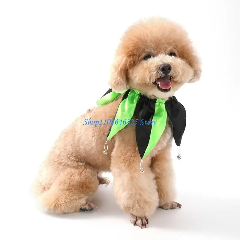

Cats Halloween Neck Scarf Dogs Party Costume Cosplay Clown Collar Festival Photo Props Carnivals Outfit for Dog Cats