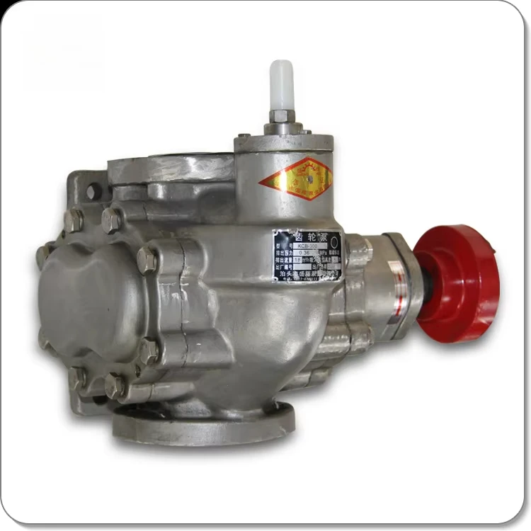 ปั๊มน้ำมันไฮดรอลิกแบบเกียร์ CHKJ-2025NEW จากโรงงานโดยตรง ปั๊มน้ำมันเชื้อเพลิงสำหรับเรือ KCB สแตนเลส ไฟฟ้า แรงดันต่ำ 2