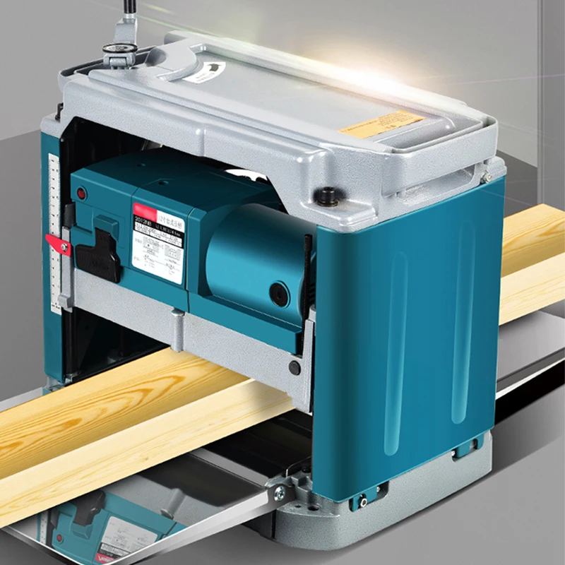 

220V Multi-function Woodworking Planing Machine Small Household Press Planer Machine High-power Electric Single-sided Planer