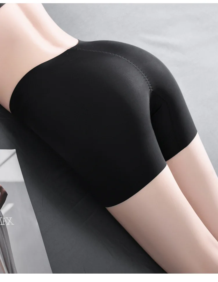 VILIS سراويل داخلية عالية الخصر لتشكيل المؤخرة بدون خياطة ملابس داخلية من الحرير الجليدي قابلة للتنفس غير مرئية للتخسيس للنساء