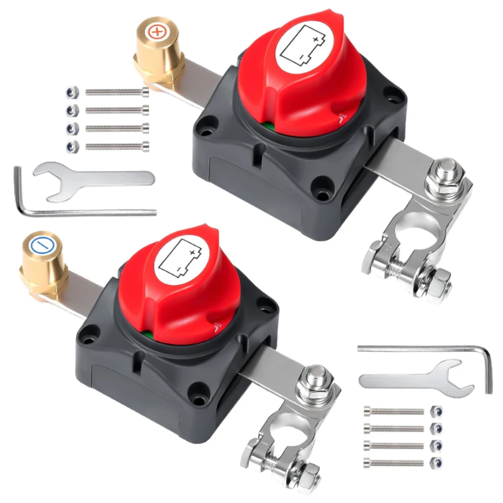 

Car Battery Disconnect Switch 12V-48V Cut Off Battery Connection Switch For Marine Boat